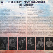 ZBIGNIEW NAMYSLOWSKI / Air Condition